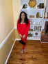 Cupid’s Helper | red jumpsuit